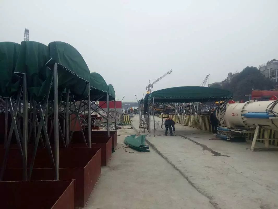 十堰张湾区十堰张湾区中铁二十一局工地移动施工棚